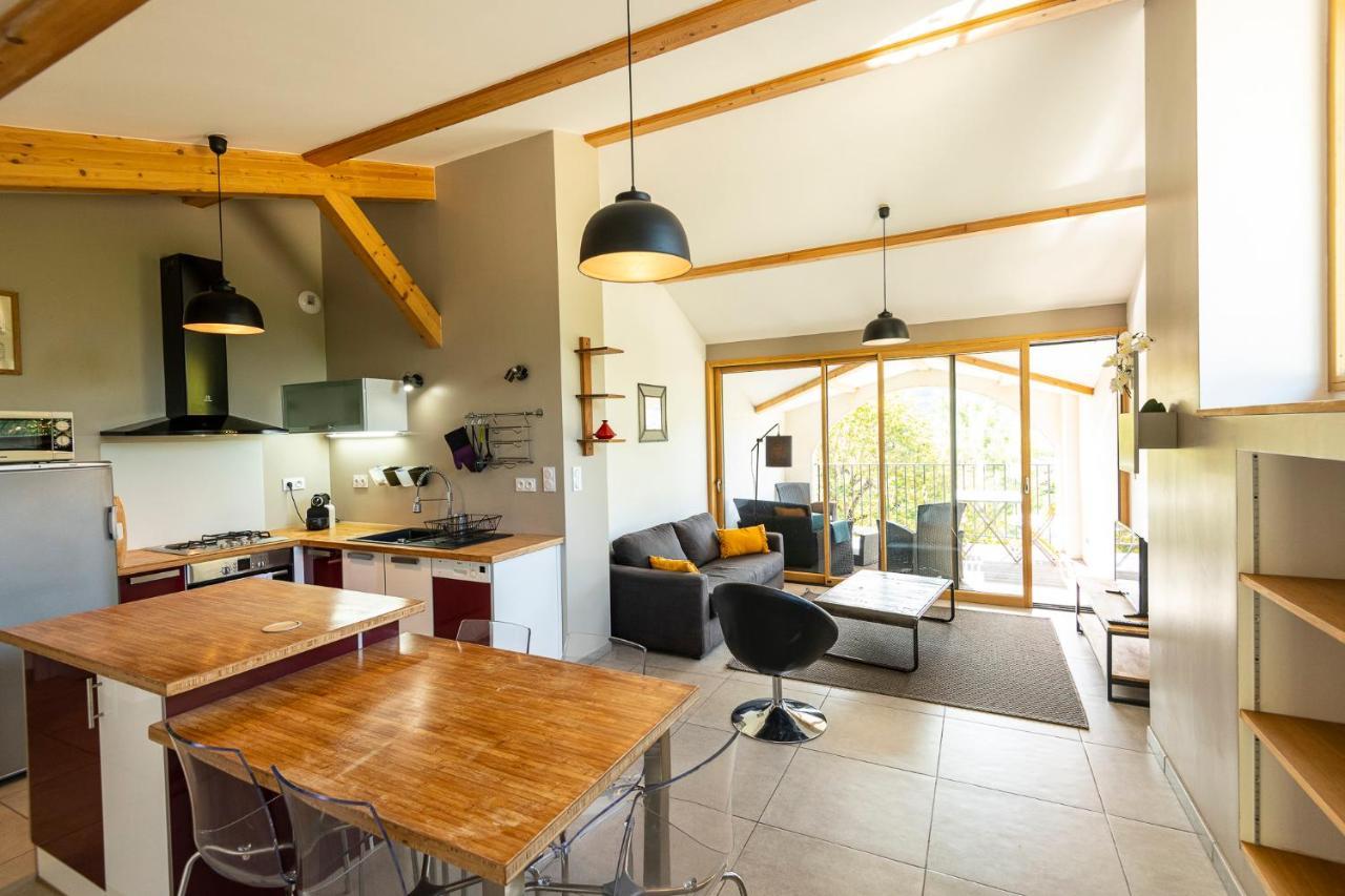 Appartement 4/6 Places Sud Ardeche Rosieres  Bagian luar foto